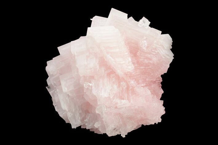 Pink Halite Crystal Cluster - Trona, California #239769